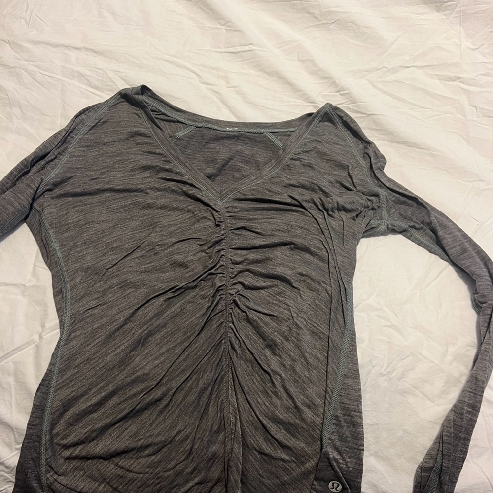 lululemon athletica Gray Women's Top
